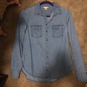 Banana Republic Chambray Button Up